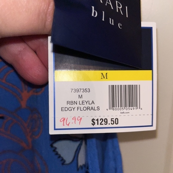 Kaari Blue Leyla Shift Dress Size Medium - Picture 5 of 7